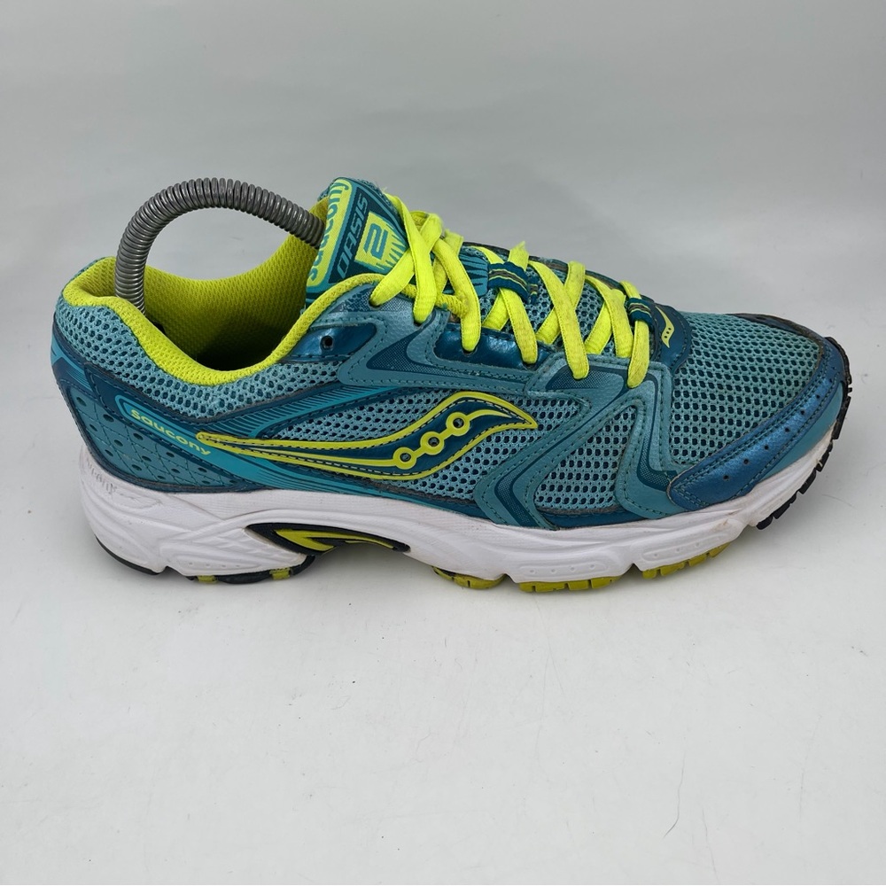 Saucony Women’s Grid Oasis 2 - SZ 9.5 - Blue Yellow S15209-5 Running Shoes